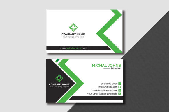 Clean Style Modern Business Card
