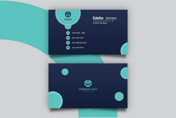 Creative Navy Business Card Template: A Versatile Tool for Modern Professionals