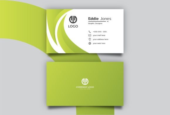 Light Green Business Card Template: A Versatile Design for Modern Professionals