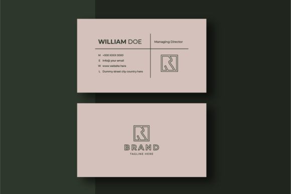Minimalistic and Clean Business Card